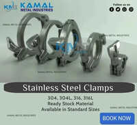 Ss Tri Clover Clamp - Color: Silver