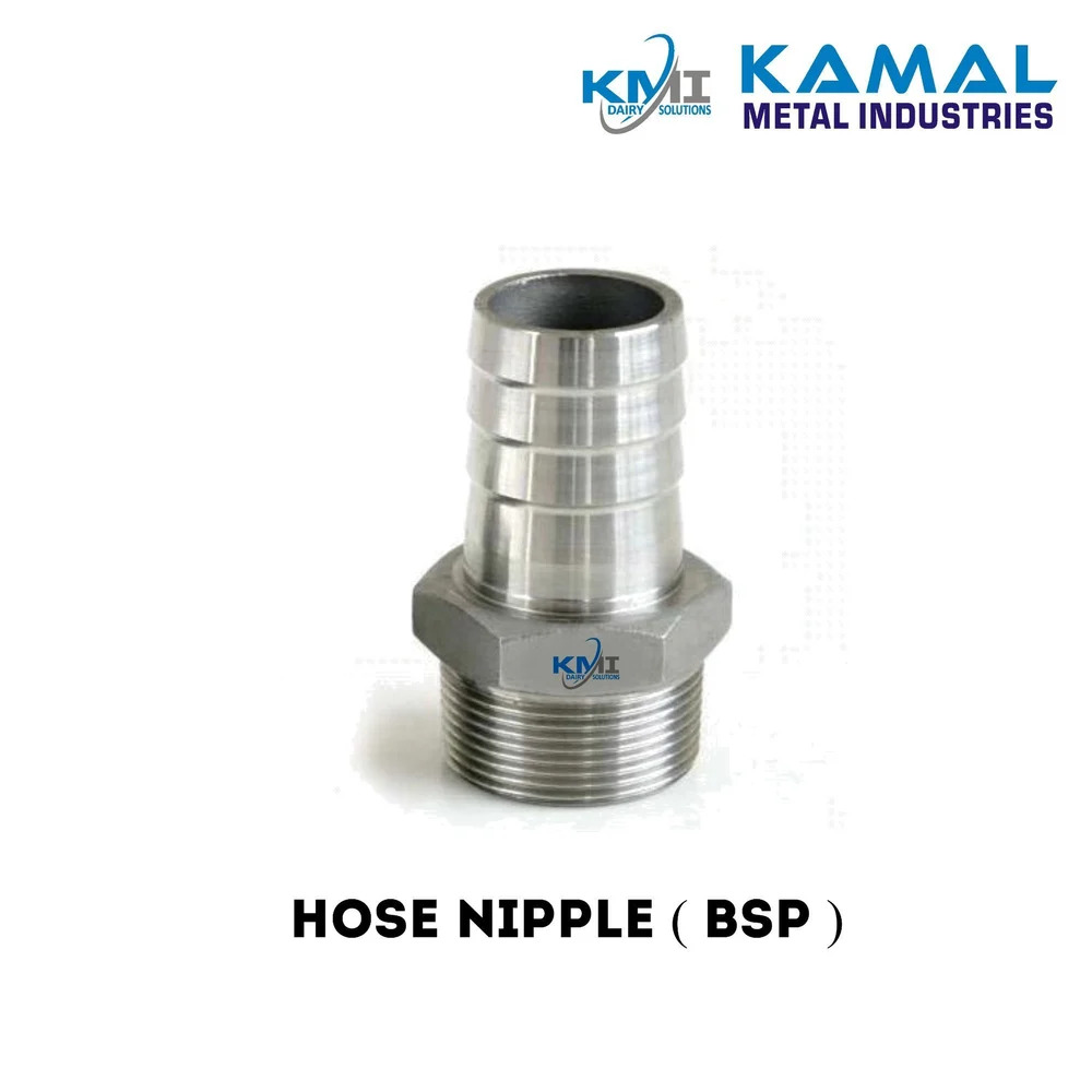 Ic Hose Nipple - Color: Silver