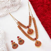 CJ100424 Alloy Gold Plated Gold Jewel Set