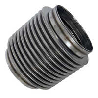 Exhaust Bellows For Generators - Color: Silver