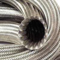 Stainless Steel Braid - 1 Inch Size, 6-30 Meters Length | Silver Color, 25-50 Mm Diameter, Designed For Heavy-duty Industrial Applications