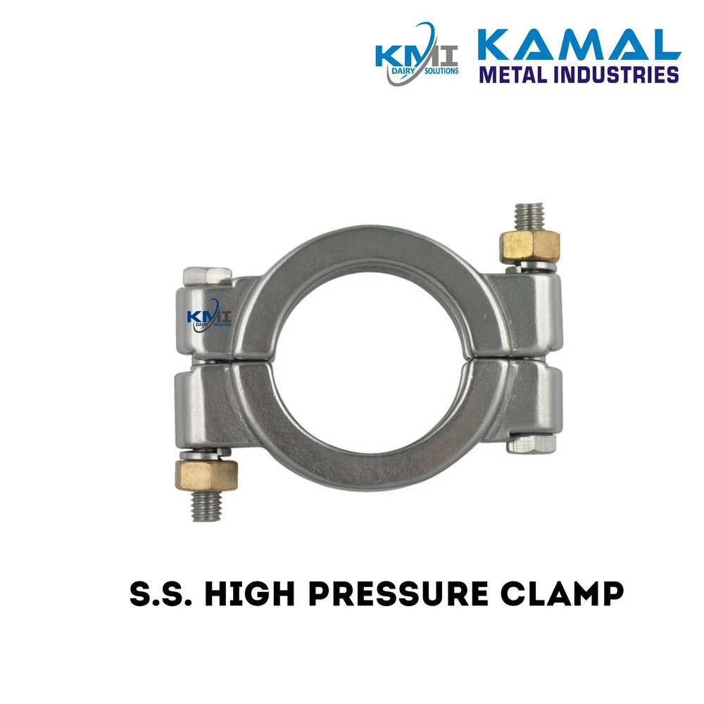 Ss High Pressure Clamp - Color: Silver