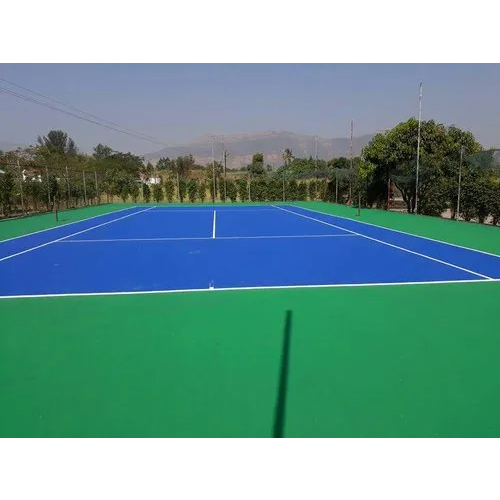Acrylic Synthetic Tennis Court Flooring Service