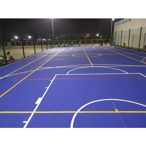 Basketball Court Acrylic Flooring Contractor