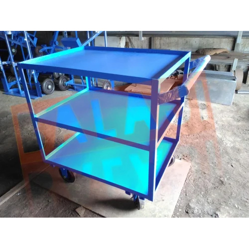 Mild Steel Tray Rack Trolley