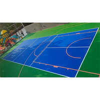 Acrylic Flooring - Color: Blue