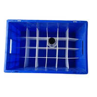 Hdpe Customize Bottle Crate - Color: Blue