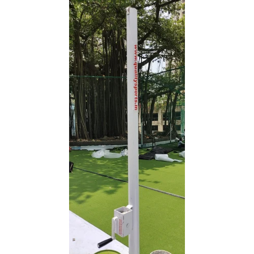 Volleyball Fixed Pole - Color: White