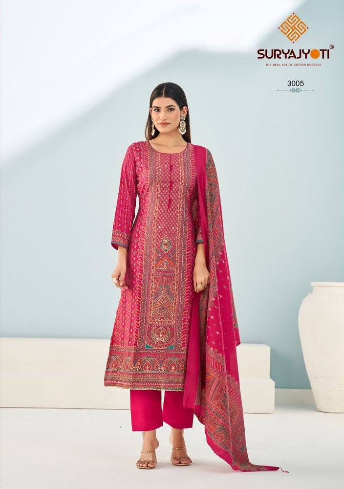 Suryajyoti Payal Advance Vol-3  Dress Material