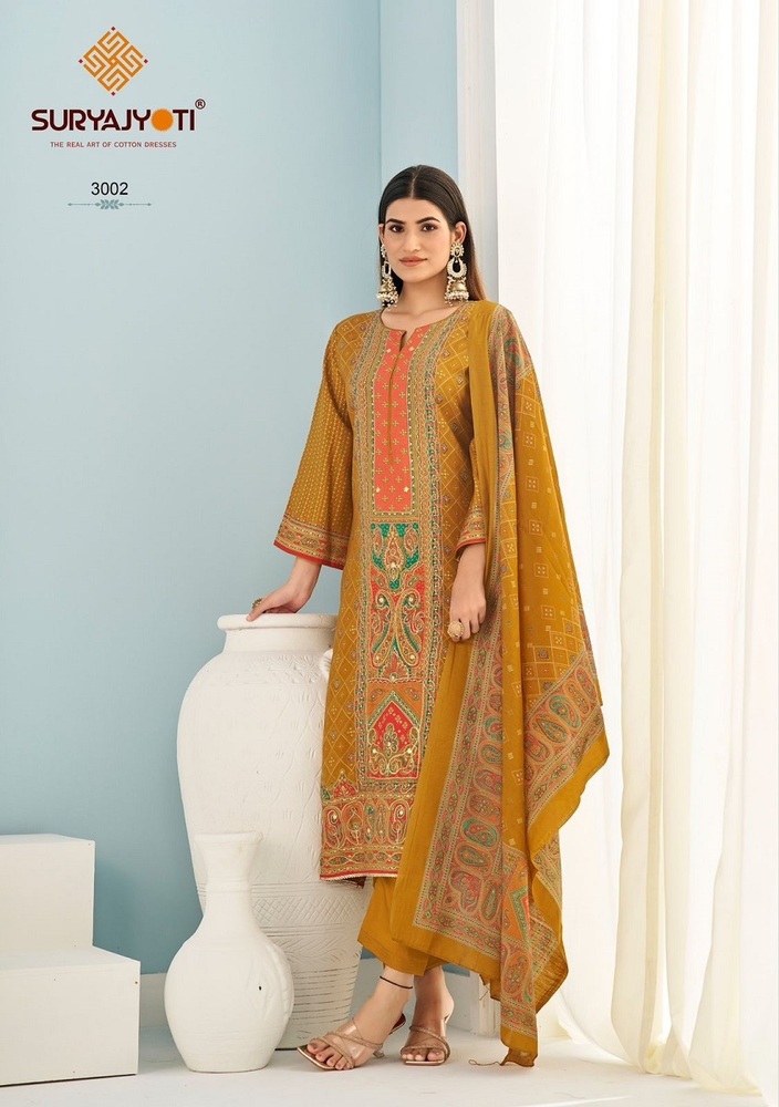 Suryajyoti Payal Advance Vol-3  Dress Material