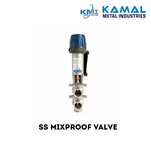 Mixproof Valve With Actutator - Color: Silver