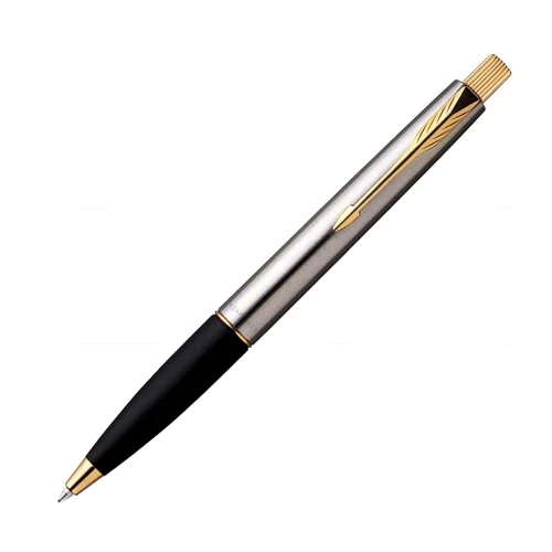 Frontier Stainless Steel Ball Pen - Color: Black