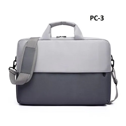 Executive Laptop Bag Promotional Laptop Bag - Color: Grey And White