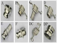 Ss304 Camlock Coupling - Color: Silver