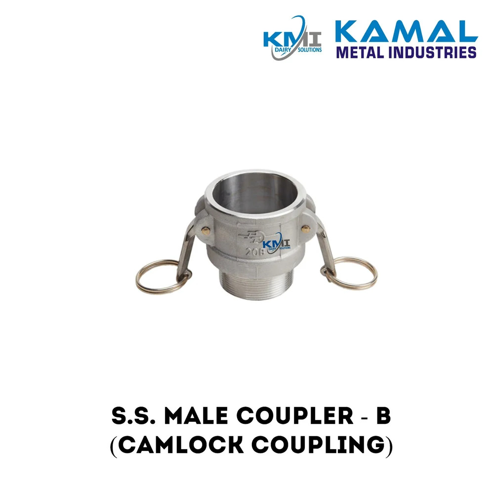 Ss304 Camlock Coupling - Color: Silver