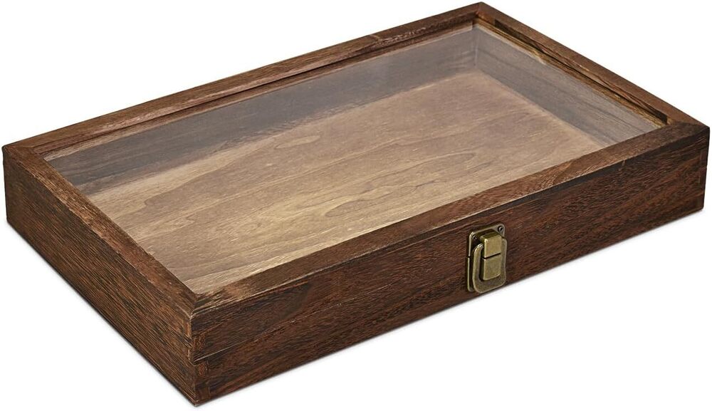 Wooden Glass Boxes - Material: Wood