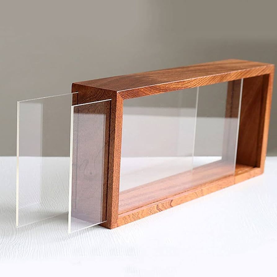 Wooden Glass Boxes - Material: Wood
