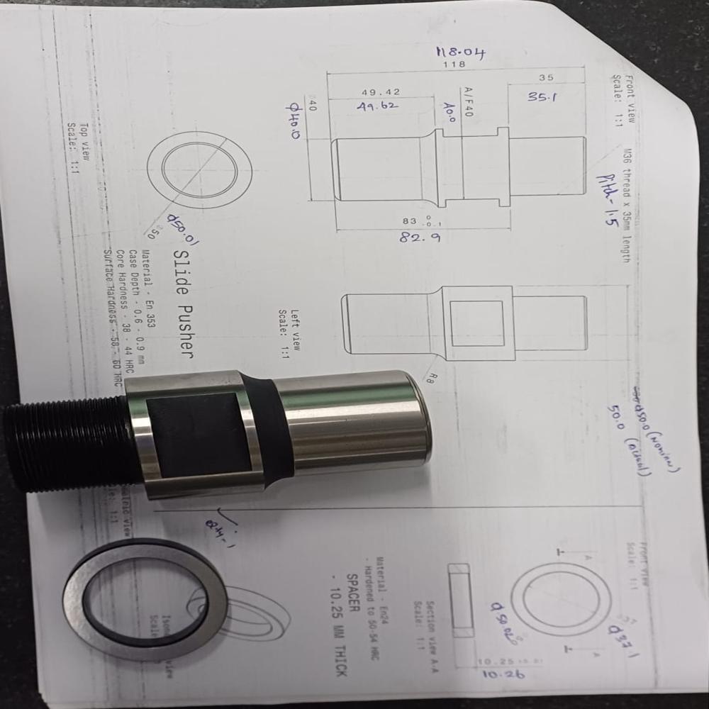 Tool & die set Spare