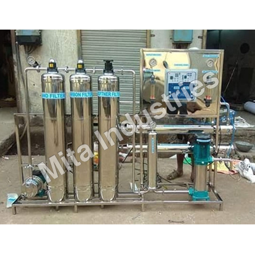 500 LPH SS 304 Reverse Osmosis System