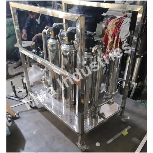 250 LPH Portable Dialysis RO With 200 Ltr SS Tank