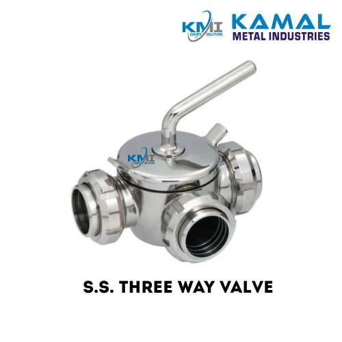 Ss Tc 3 Way 304 - Color: Silver