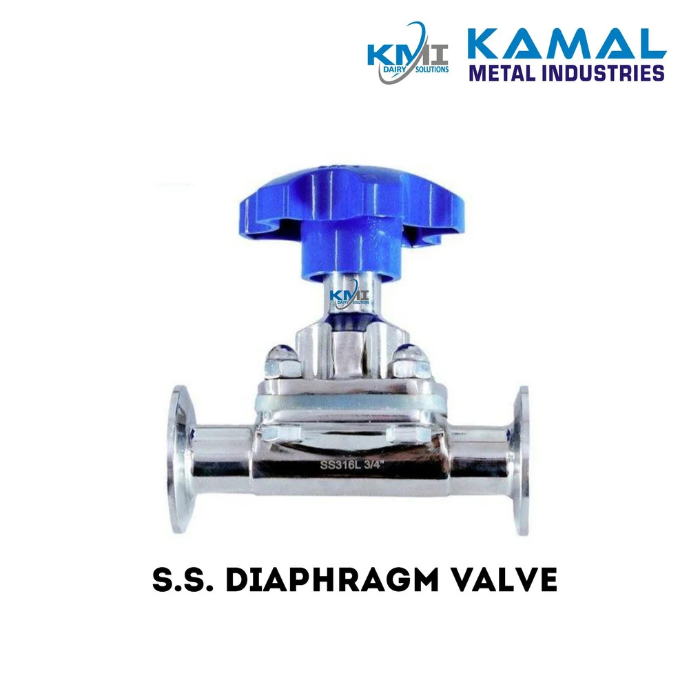 Ss Diaphragm Valve - Color: Silver