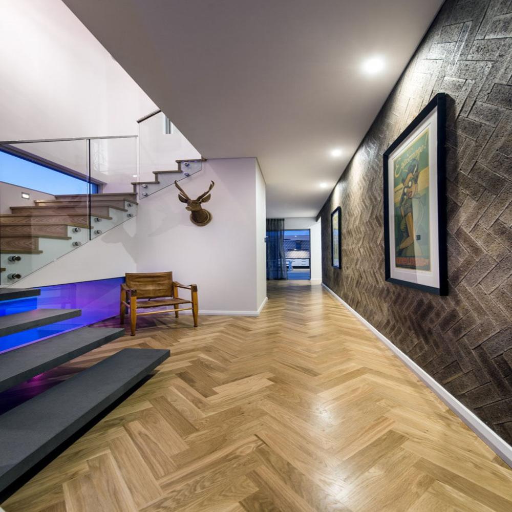8mm Wooden Flooring - Color: Brown