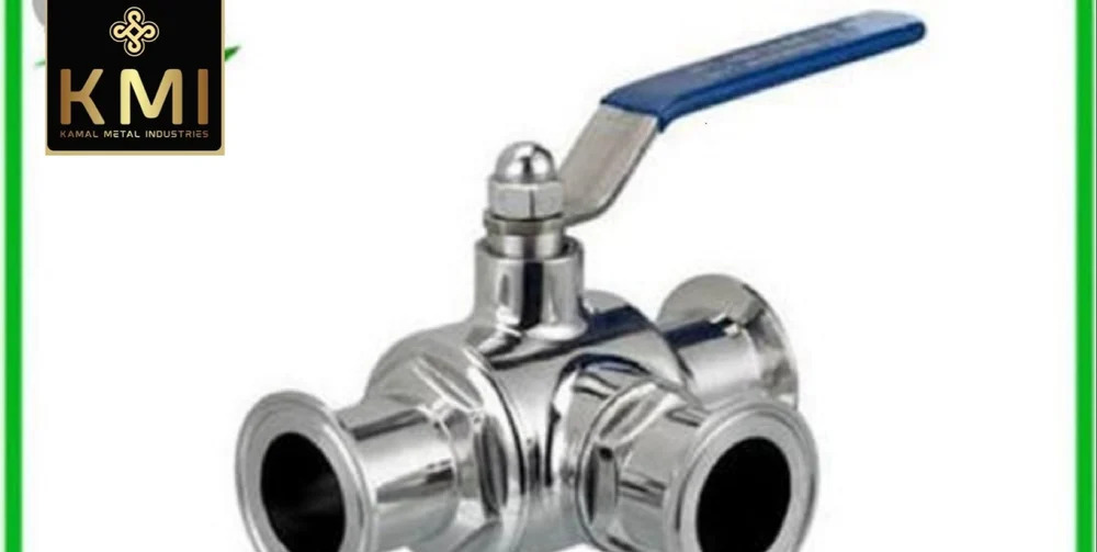 SS TC 3 Way Ball Valve