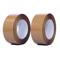 2 Inch Brown Bopp Tapes - Tape Length: 100  Meter (m)