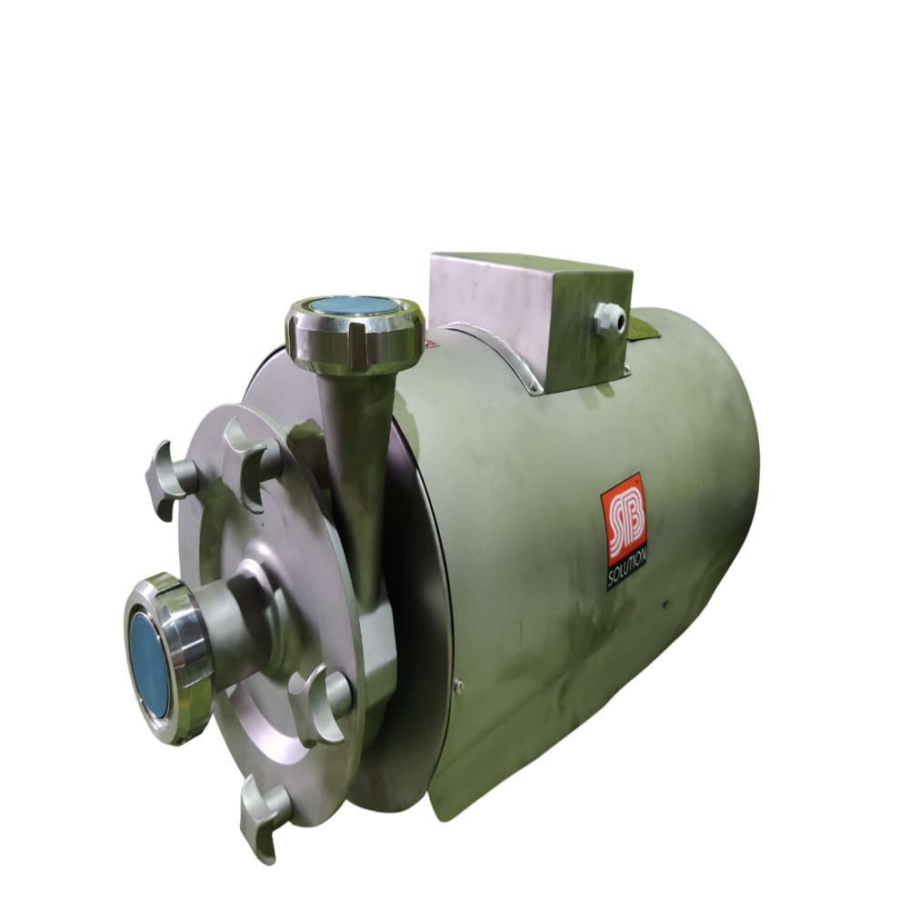 Ss Milk Pump - Stainless Steel, 230/415 Volt, Silver | Automatic Air Cooling, Plc Control, Designed For Hygiene In Milk Transfer