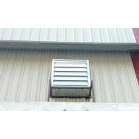 Air Ventilation System - Polished Aluminum, Standard Size, Silver Finish | 220 Volt, Automatic Automation For Industrial Applications