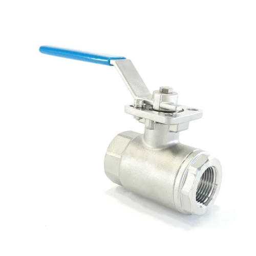 High Pressure Ball Valves - Color: Silver