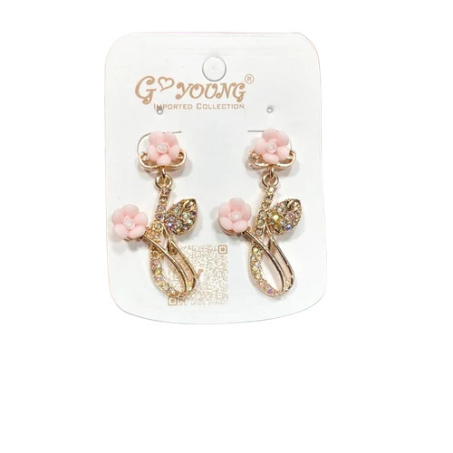 Ladies Fancy Earrings - Color: Multicolor