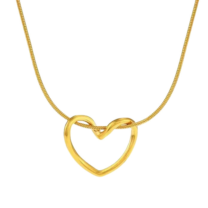 Kiyu Ziyu Stainless Steel Jewellery - Color: Golden