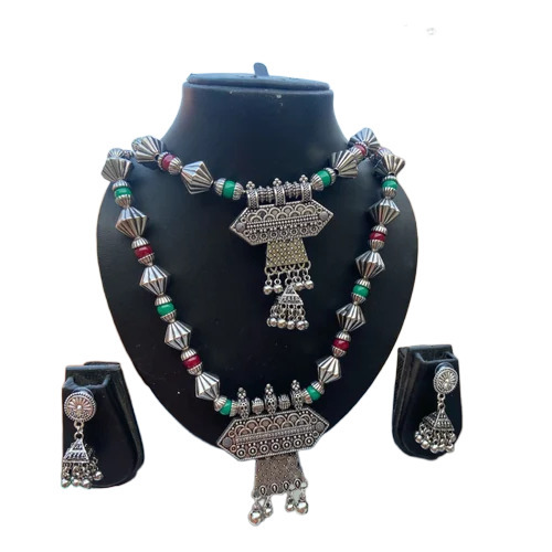 Oxidized Necklace Set