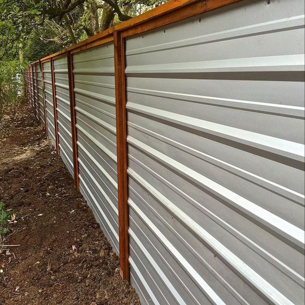 Boundary Wall Metal Sheet - Length: 20 Millimeter (mm)