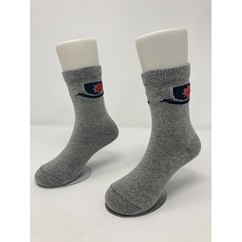 Grey Kids Socks