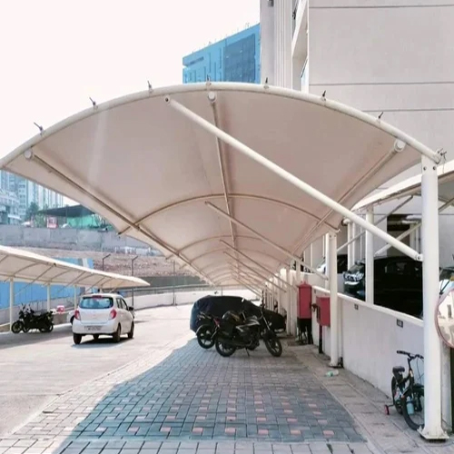 PVC Parking Shed Fabrication Service