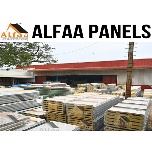 Prefabricated Sandwich Puf Panel - Color: Different Available