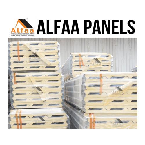 Prefabricated Sandwich Puf Panel - Color: Different Available