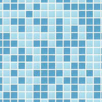 SRM-2022 Blue Random Mix Glass Mosaic Tiles