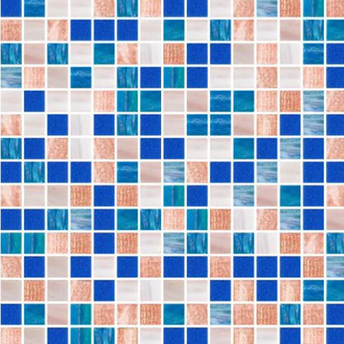 MRM-172 Random Mix Glass Mosaic Tiles