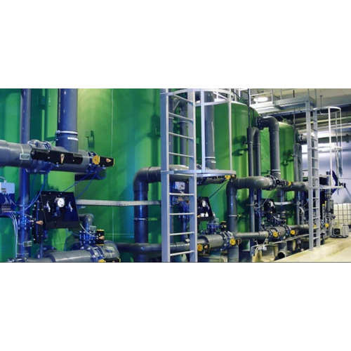 DM Water Plant - 98% Efficiency, Flow Rate 1000 m³/hour | Semi-Automatic Electric System for Industrial Effluent Demineralization