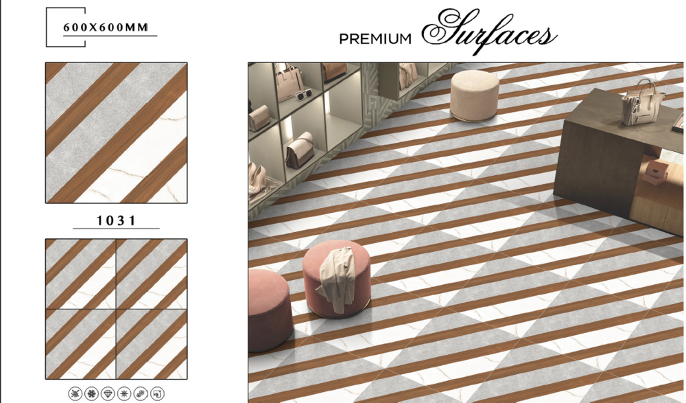 Large Format Tiles - Color: Whites