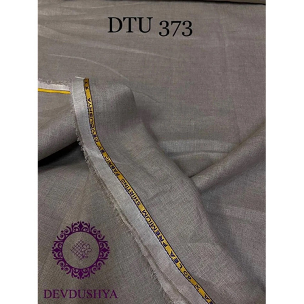 60 Lea Linen Fabric - Color: Grey