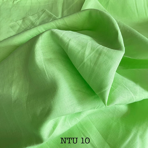 60 Lea Linen Fabric For Shirt - Color: Green