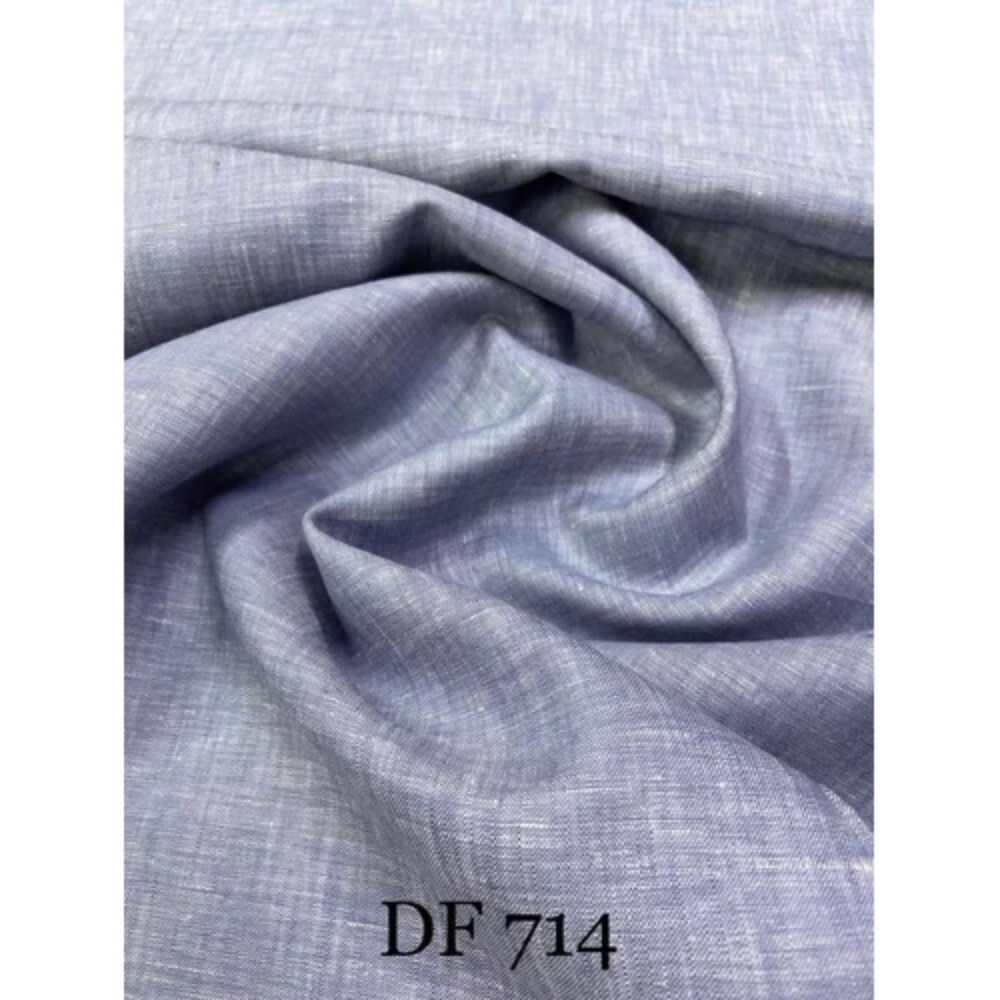 70 Lea Linen Fabric - Color: Grey