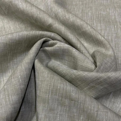 80 Lea Linen Fabric - Color: Grey