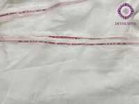 125 Lea Plain White Linen Shirting Fabrics - Fabric Texture: Smooth