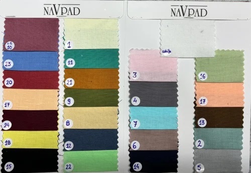120 GSM Linen Cotton Fabric